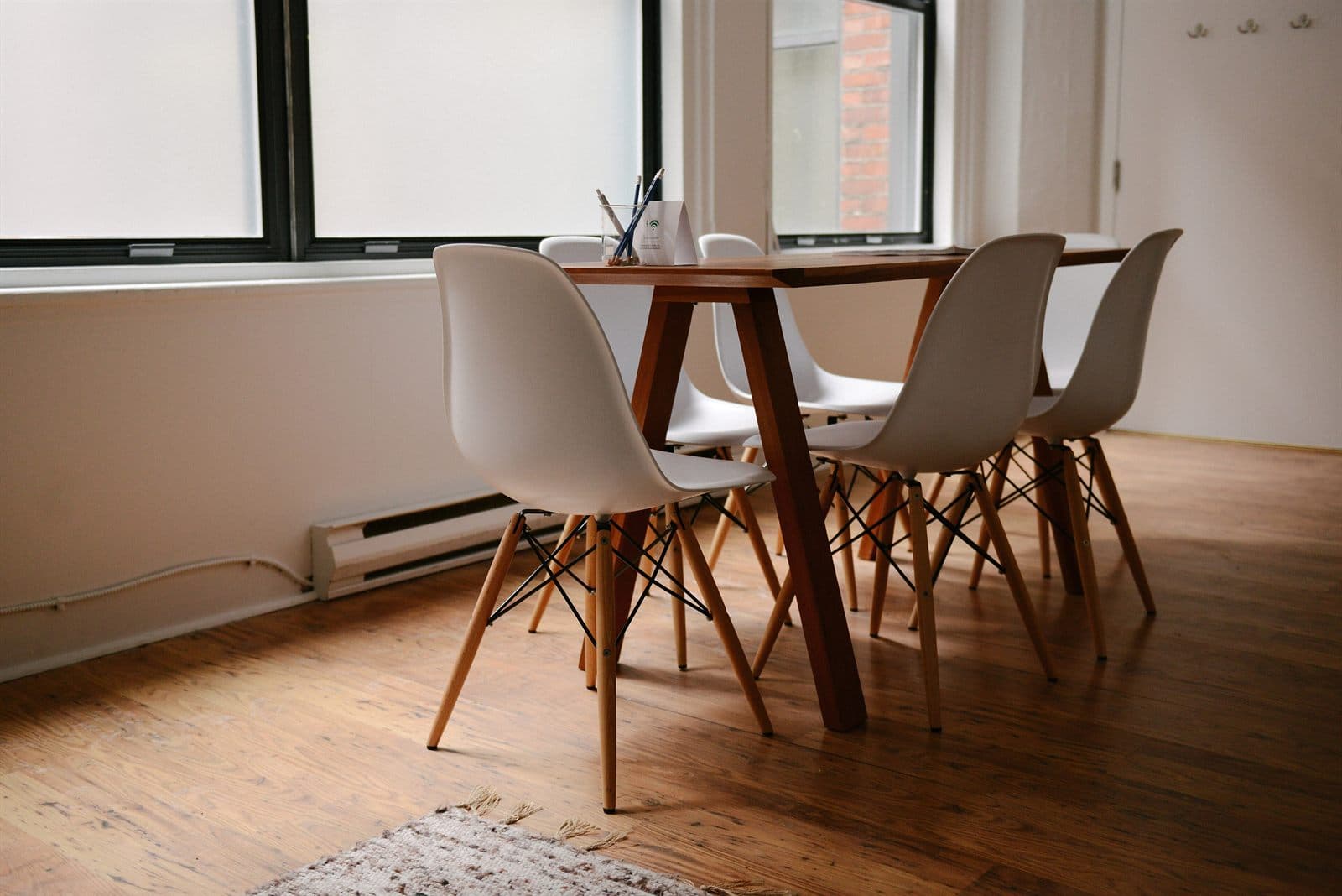 Chairs in a meeting room