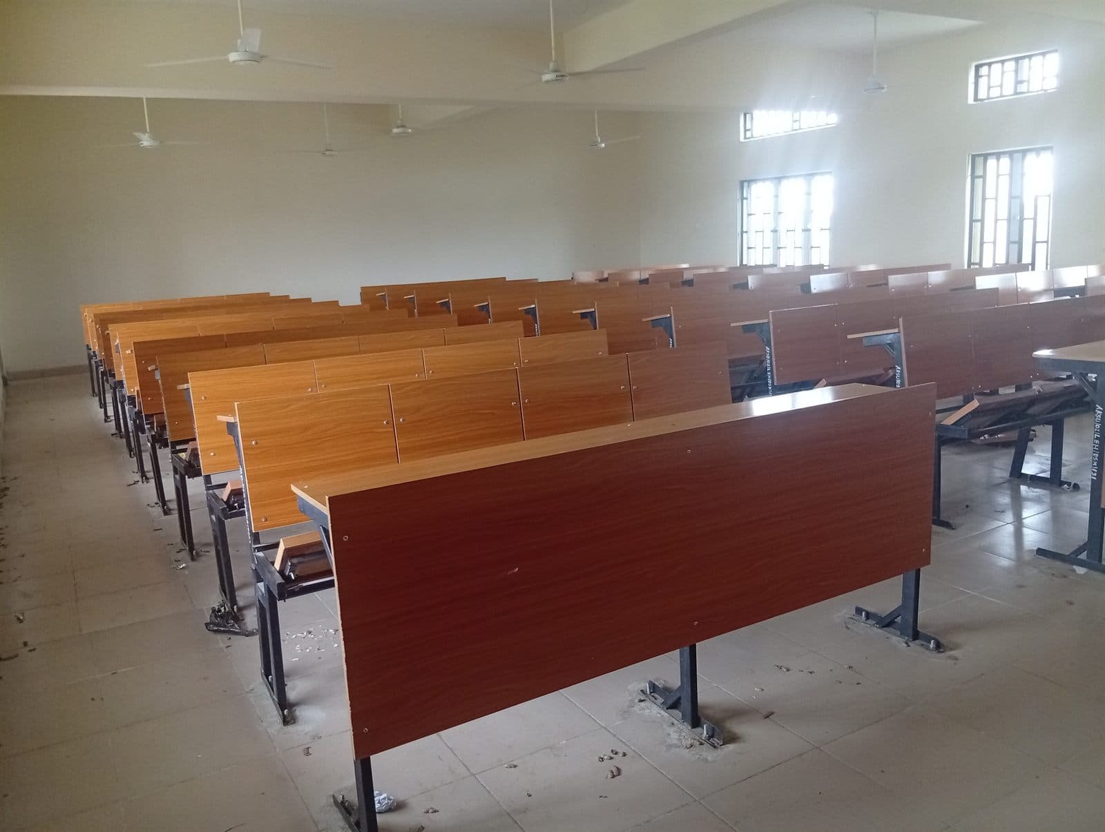 Empty Lecture Room Interior